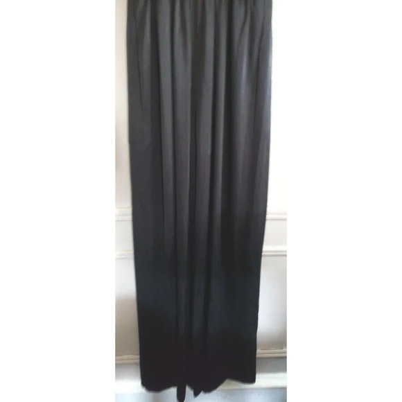 Rachel Zoe Jumpsuit Women's 6 Black Anouk  Deep V Wide Leg NWT - Picture 4 of 10